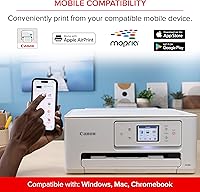 Vista 5 de Canon PIXMA TS7720 – Wireless Home All-in-One Printer