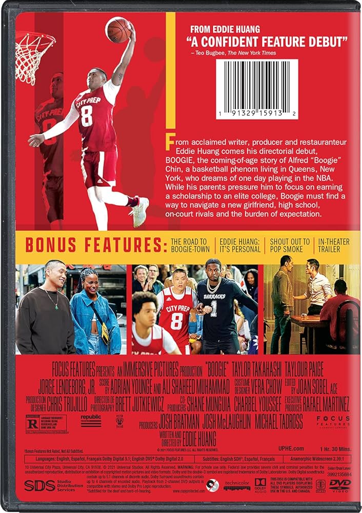 BOOGIE: Amazon.co.uk: Universal Pictures Home Entertainment