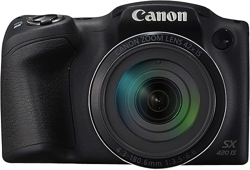 Canon La cámara digital PowerShot SX420 tiene un zoom óptico de 42x (renovado)