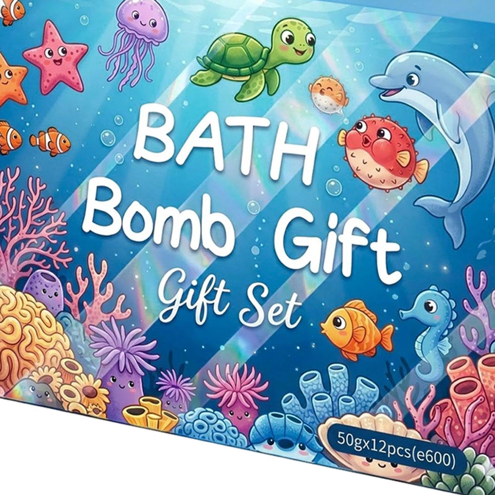 Bolle da Bagno con 12 Bombe Da Bagno Sicure Con A Bolle E | Set di Palline per Vasca da Bambino per Bambini Bambine Famiglia Giardino Piscina Casa Giochi