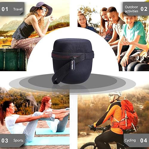Miniatura 7 de LTGEM Funda rígida EVA para Ultimate Ears WONDERBOOM 321 altavoz Bluetooth portátil impermeable - Bolsa protectora de viaje para almacenamiento