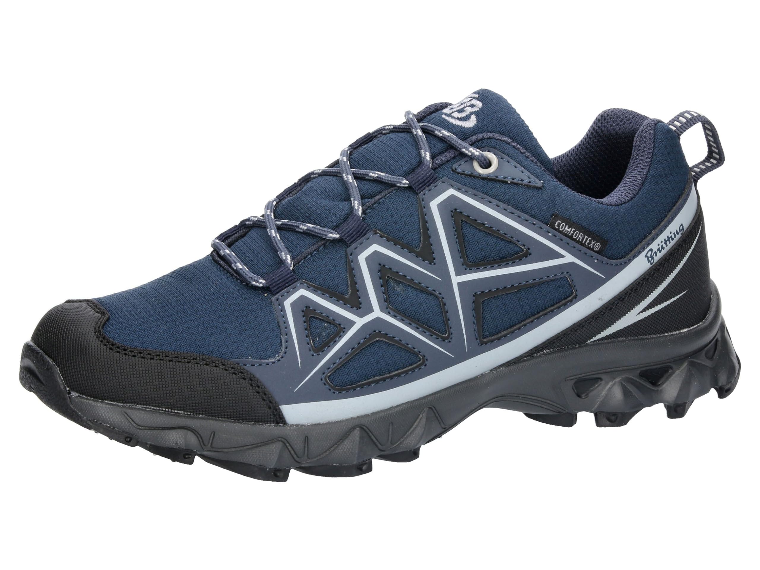 Brütting Unisex Power Walking Shoes, Navy Grey, 10.5 UK