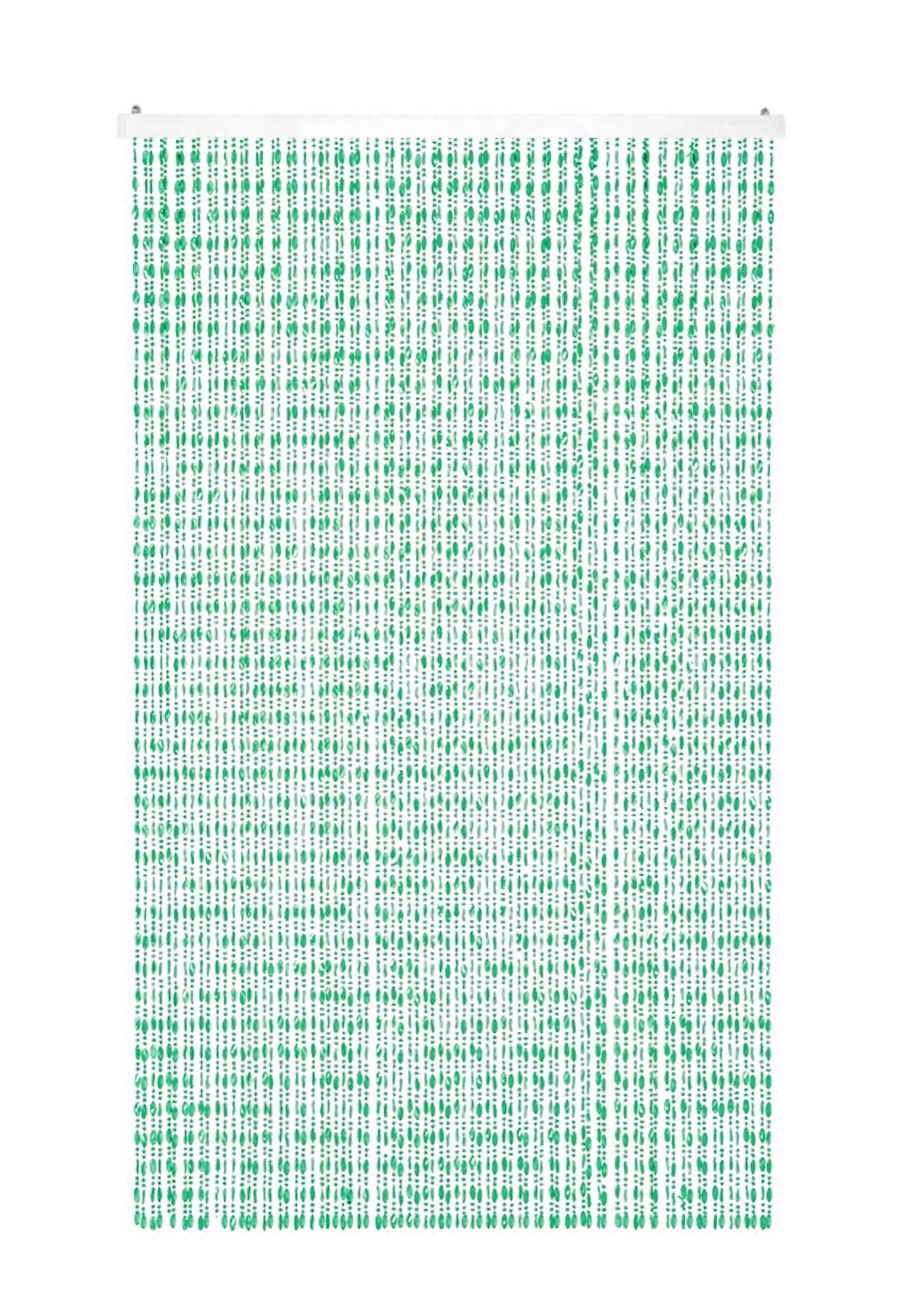 IlGruppone Tenda Antimosche per Porta Finestra a Pannello PVC 100 x 220 cm Verde