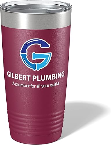 Miniatura 84 de Vaso personalizado de 20 onzas (17 colores) impreso aislado de acero inoxidable con recubrimiento en polvo con tapa, artículos promocionales