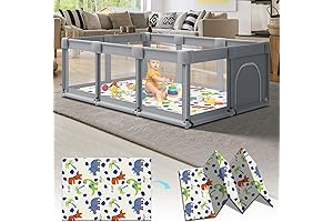 Large Baby Playpen - Ultimate Safety & Fun for Your Little Explorer