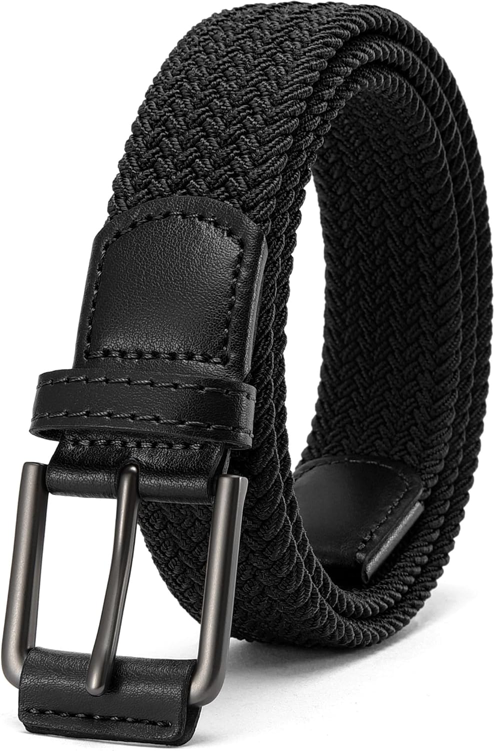 CHAOREN Elastic Boys Belt – 1.25" Boys Braided Belt for Kids – Youth Stretchy Design for Golf And Baseball