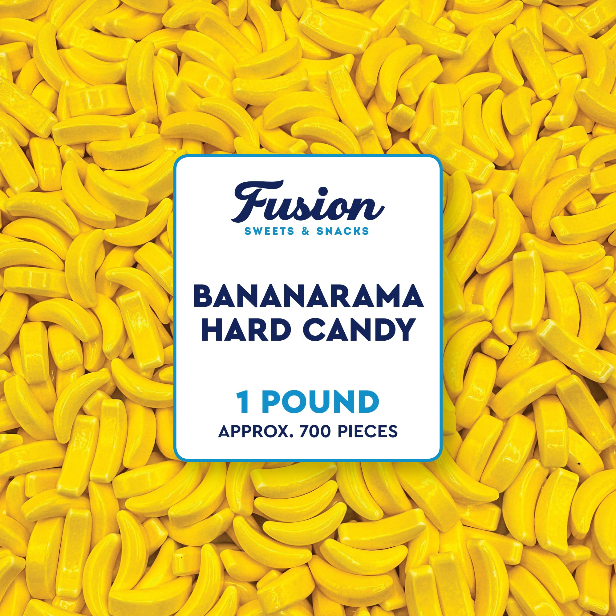 Amazon.com : Bananarama Banana Candy, Yellow, 1 LB Bulk | Sweet