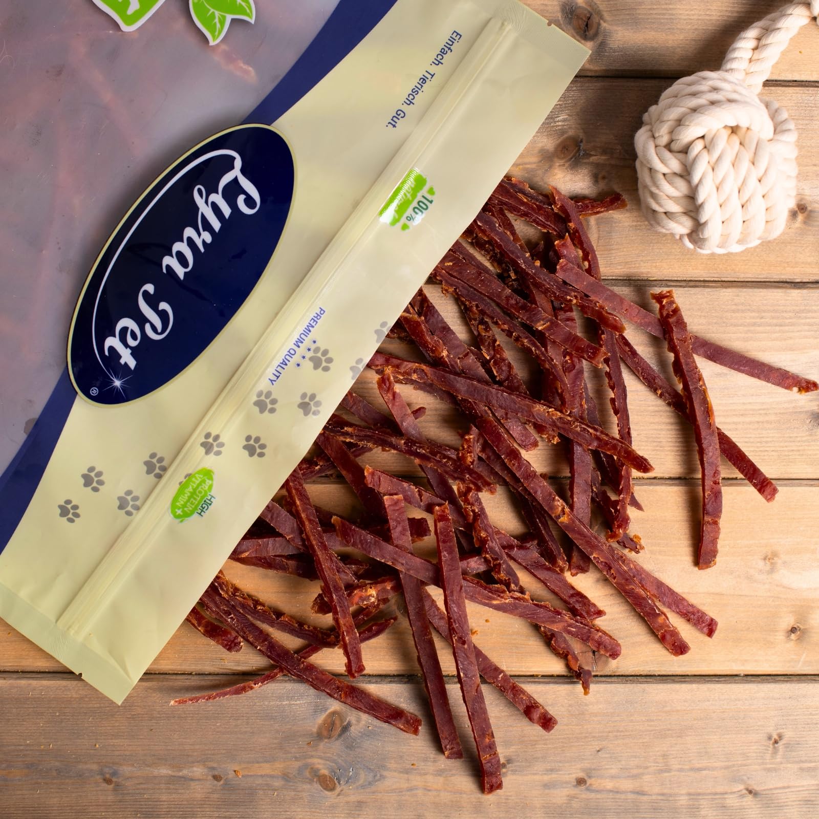 Lyra Pet® 10 kg Entenbrustabschnitte - Kausnack für Hunde | Leckerli für Hunde - Proteinreicher Kauartikel mit Ente - Idealer Belohnungs- und Trainingssnack - Gut verträglich