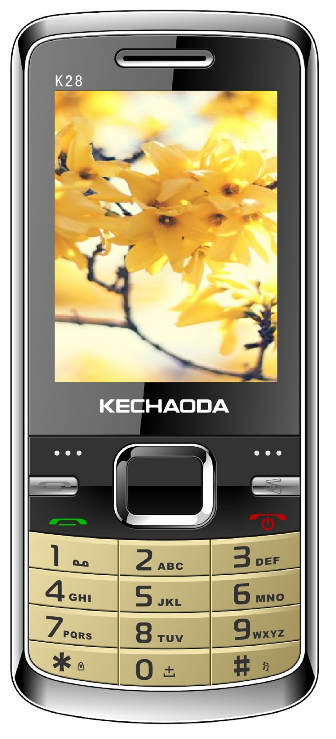 KECHAODA K28 (Black-Golden)
