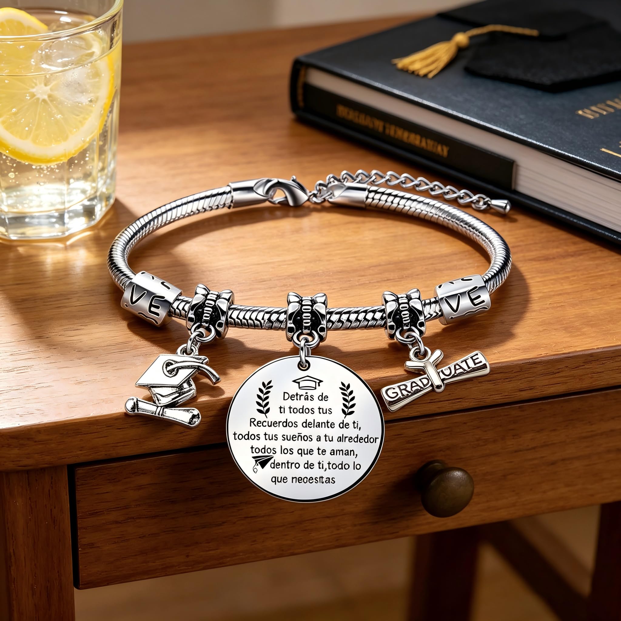 Pulsera de Graduación para Mujeres Regalos inspirados Graduados Recuerdo