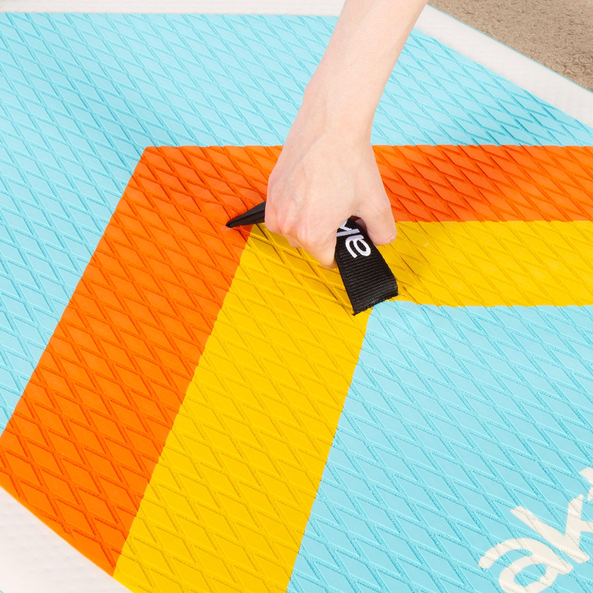 AKTIVE Tabla Paddle Surf Hinchable, Junior, 213x71x10 cm, Soporta 90 kg, Hinchador con manómetro, Remo Ajustable, Kit reparación, Mochila Transporte, Accesorios Playa (54370)