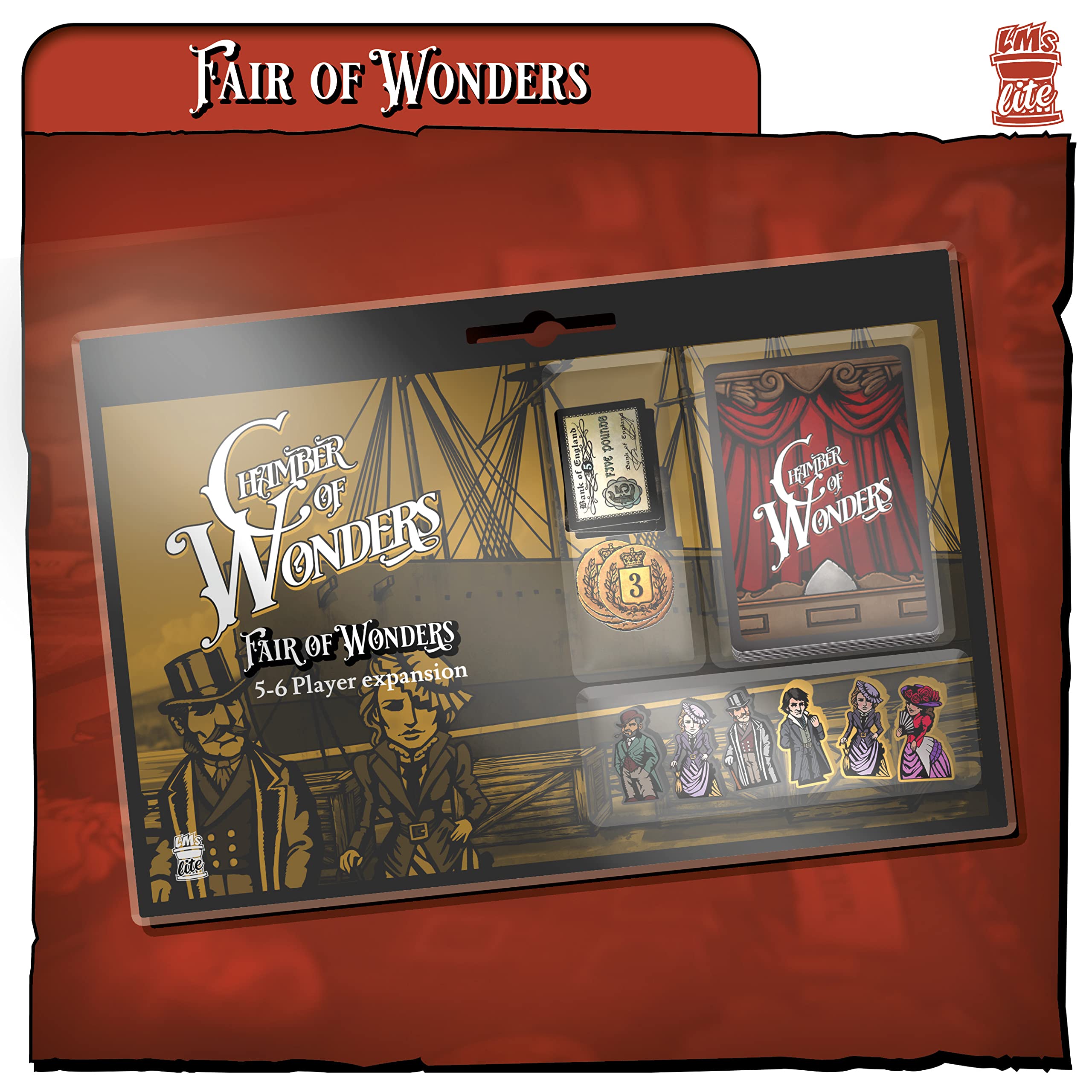 Ludus Magnus Studio, Chamber of Wonders: Fair of Wonders, Board Game Expansion, 1-4 Players, 14+ Years - Image 3