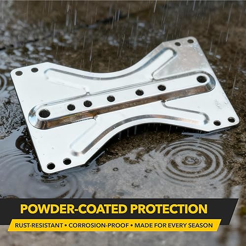 Miniatura 6 de Fairview Soporte de montaje universal para regulador de propano para reguladores de gas Fisher, Rego, Marshall y Fairview LP, construcción de acero