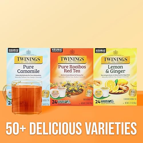 Vista 11 de Twinings - Té negro Irish Breakfast, cápsulas K-Cup para Keurig, 24 unidades (paquete de 1), sabor intenso, intenso y con cafeína, disfrútalo