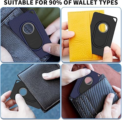 Miniatura 6 de Paquete de 2 fundas para tarjetas para Galaxy SmartTag2, funda ultradelgada para SmartTag2, funda para tarjetas Smart Tag 2 de TPU suave para