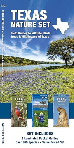 Texas Nature Set: Field Guides to Wildlife, Birds, Trees &amp; Wildflowers of Texas