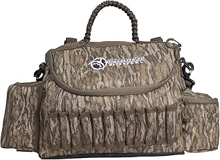 Camo Guide Bag with Shell Loops & Waterproof Cell Phone Pocket, Mossy Oak Bottomland Camo - Cupped Waterfowl