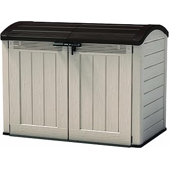 keter store-it out ultra outdoor plastic garden storage