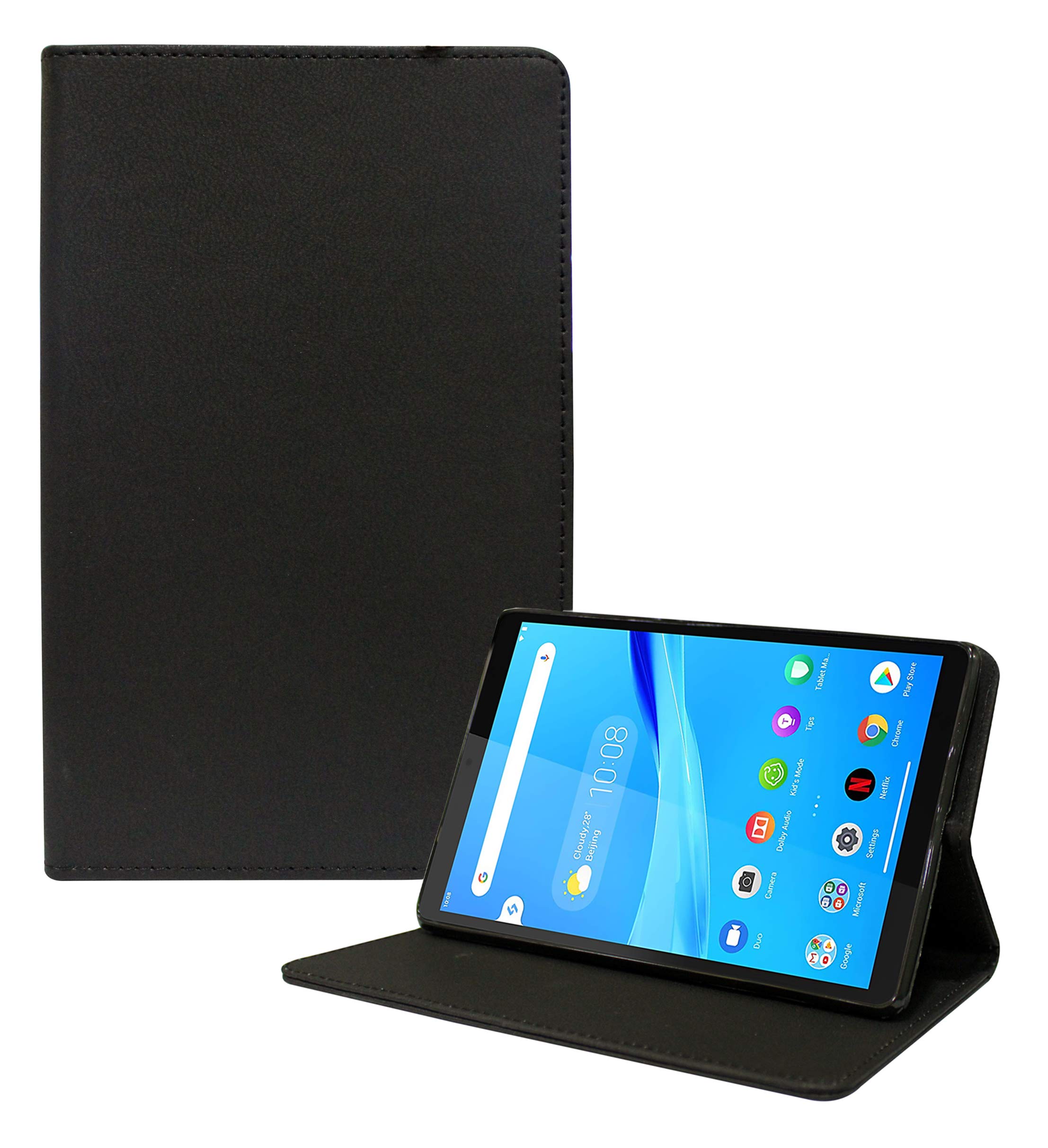 TGK Executive Leather Flip Cover with Silicone Back Case for Lenovo Tab M7 Case 2nd Gen & 3rd Gen Model TB-7305F, TB-7305I, TB-7305X, TB-7306X 7 inch Tablet - Black (B08592WTMZ) Amazon Price History, Amazon Price Tracker
