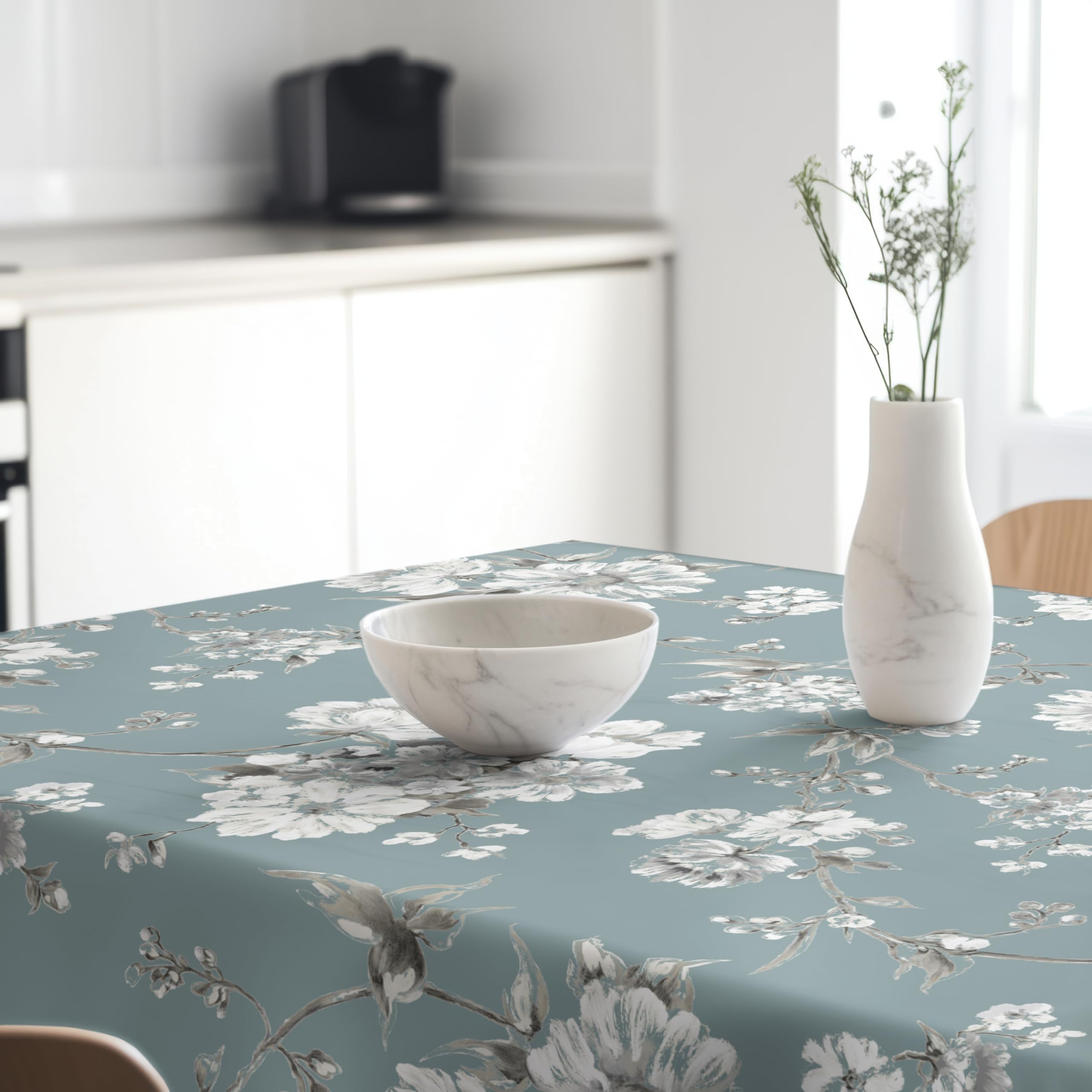 MARTINA HOME MIESZANY obrus Daniela turkusowy 140 okrągły