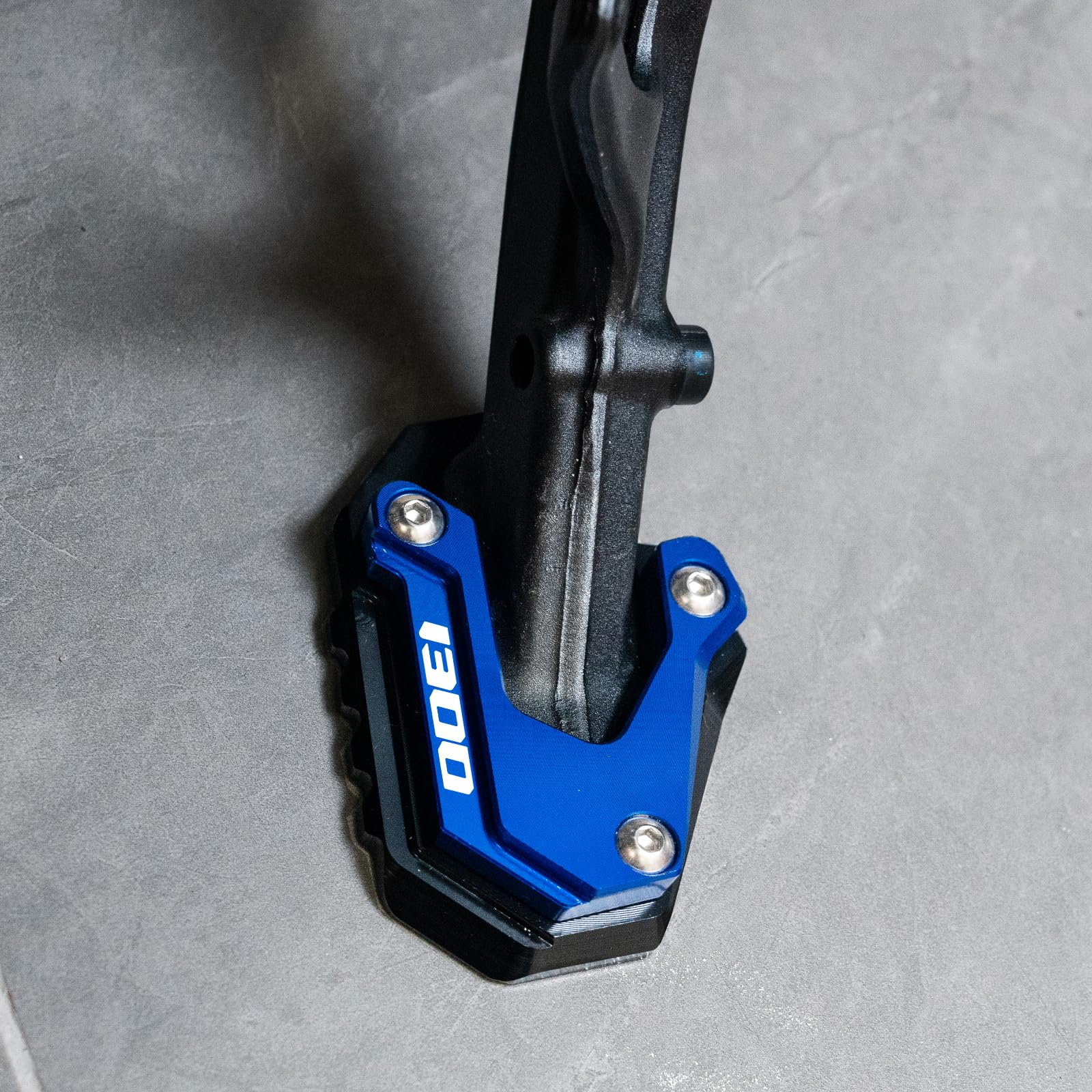 Piastra Estensione Cavalletto Per R1300GS R 1300GS adv R 1300 GS 2023-2025 Nuova Accessori Moto Laterale Cavalletti Supporto Ingranditore Piastra (Blu)