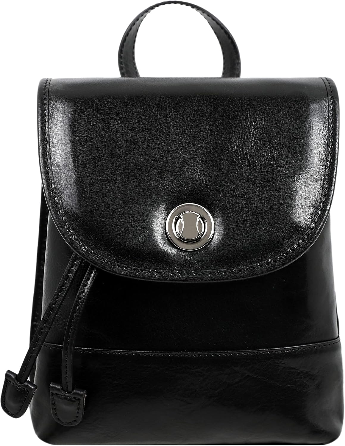 classy leather backpack