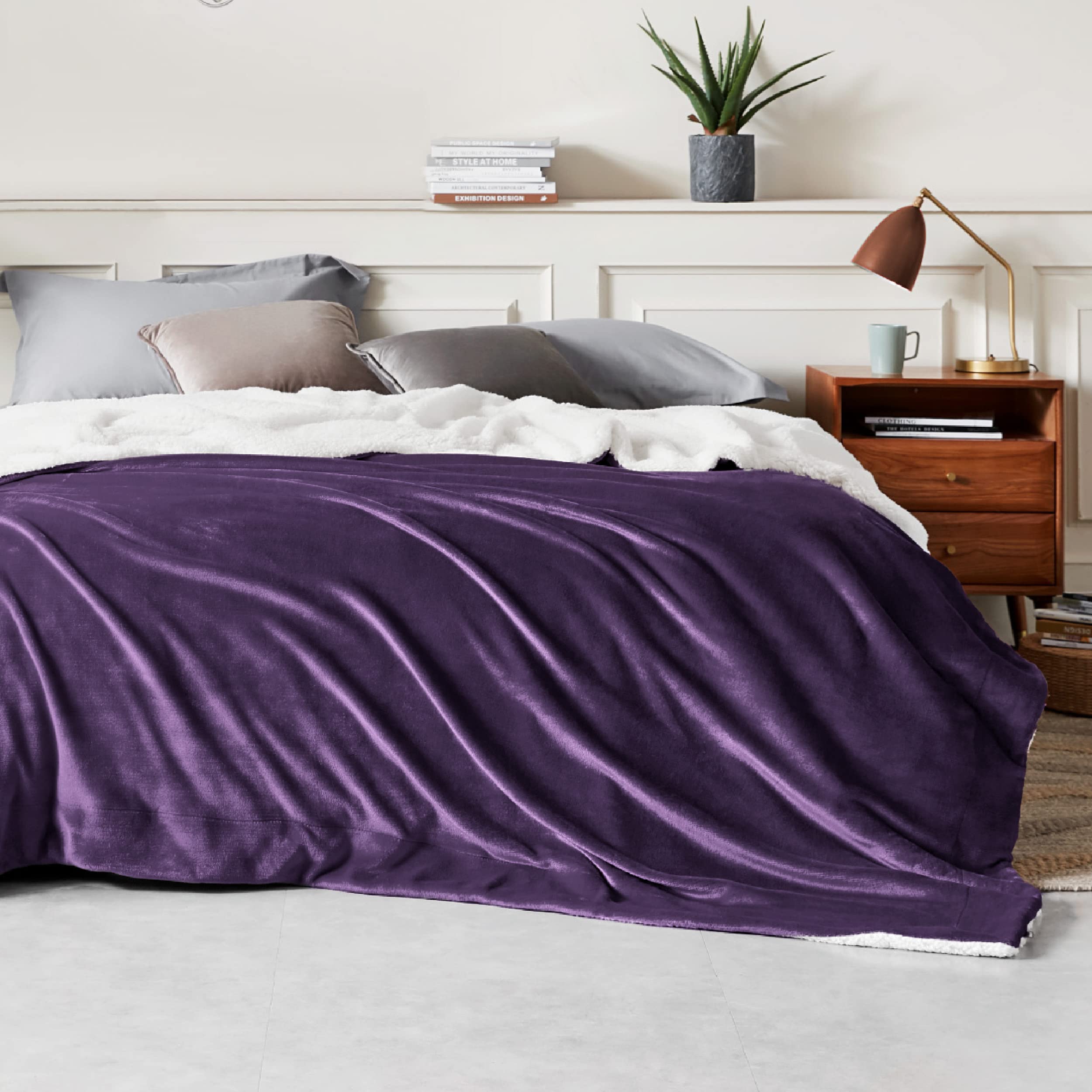 Qiwagu Dekbed 220 x 240 cm - Omkeerbare Paardenbloem en Planten Design