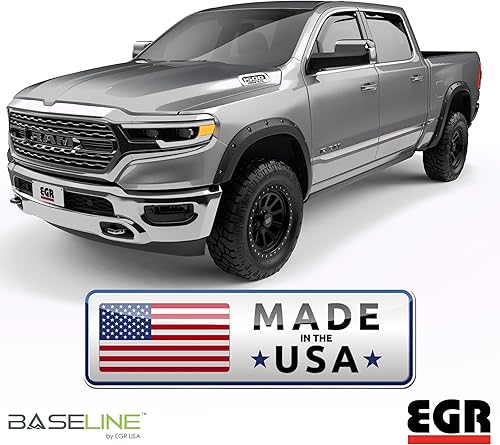 Miniatura 6 de EGR BLF1001 Baseline Series - Guardabarros estilo atornillado compatibles con Ram 1500 DT Extended & Crew Cab (2019-2025), excluidos los modelos TRX