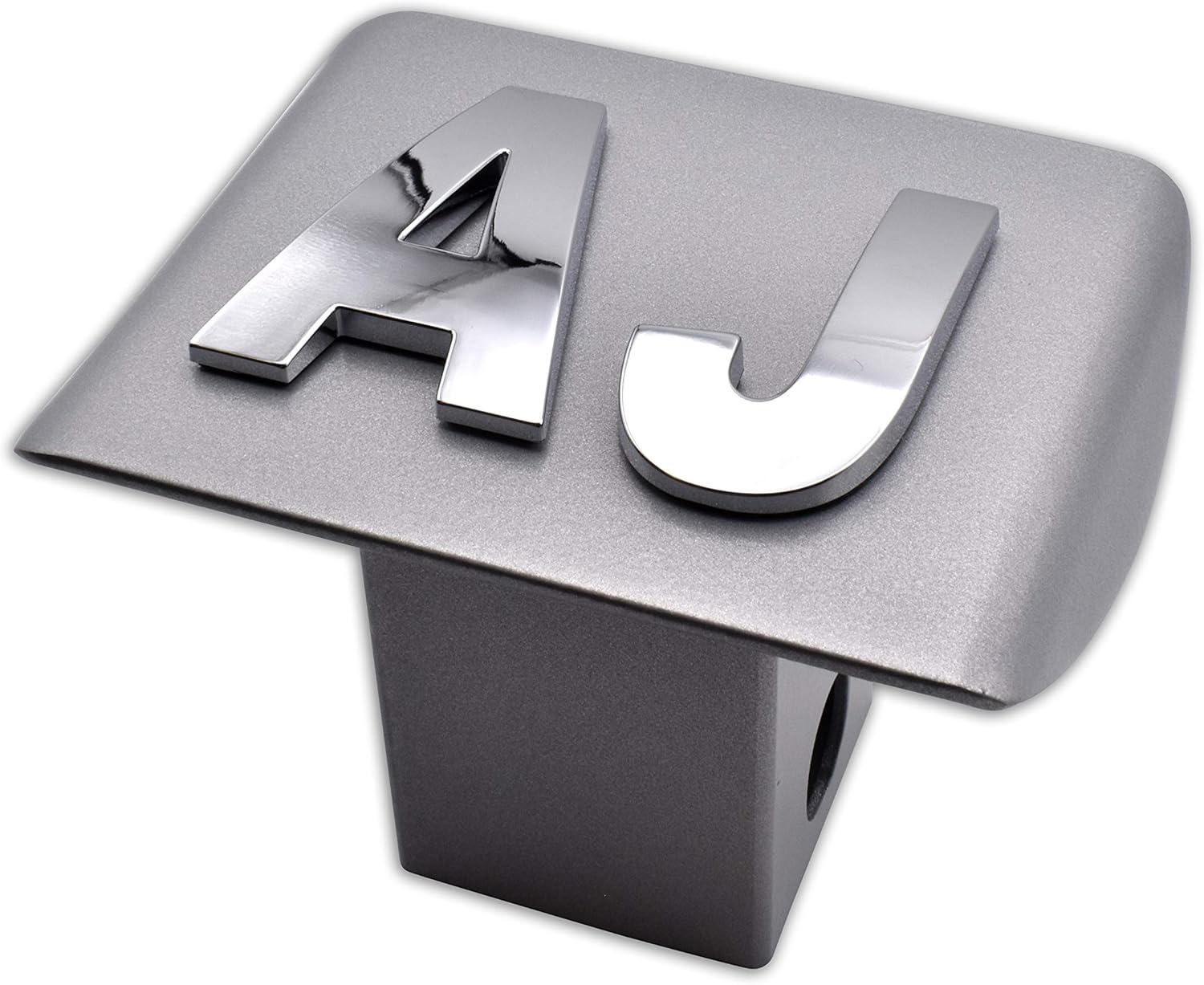 Elektroplate Personalized Hitch Covers (Black, Straight)