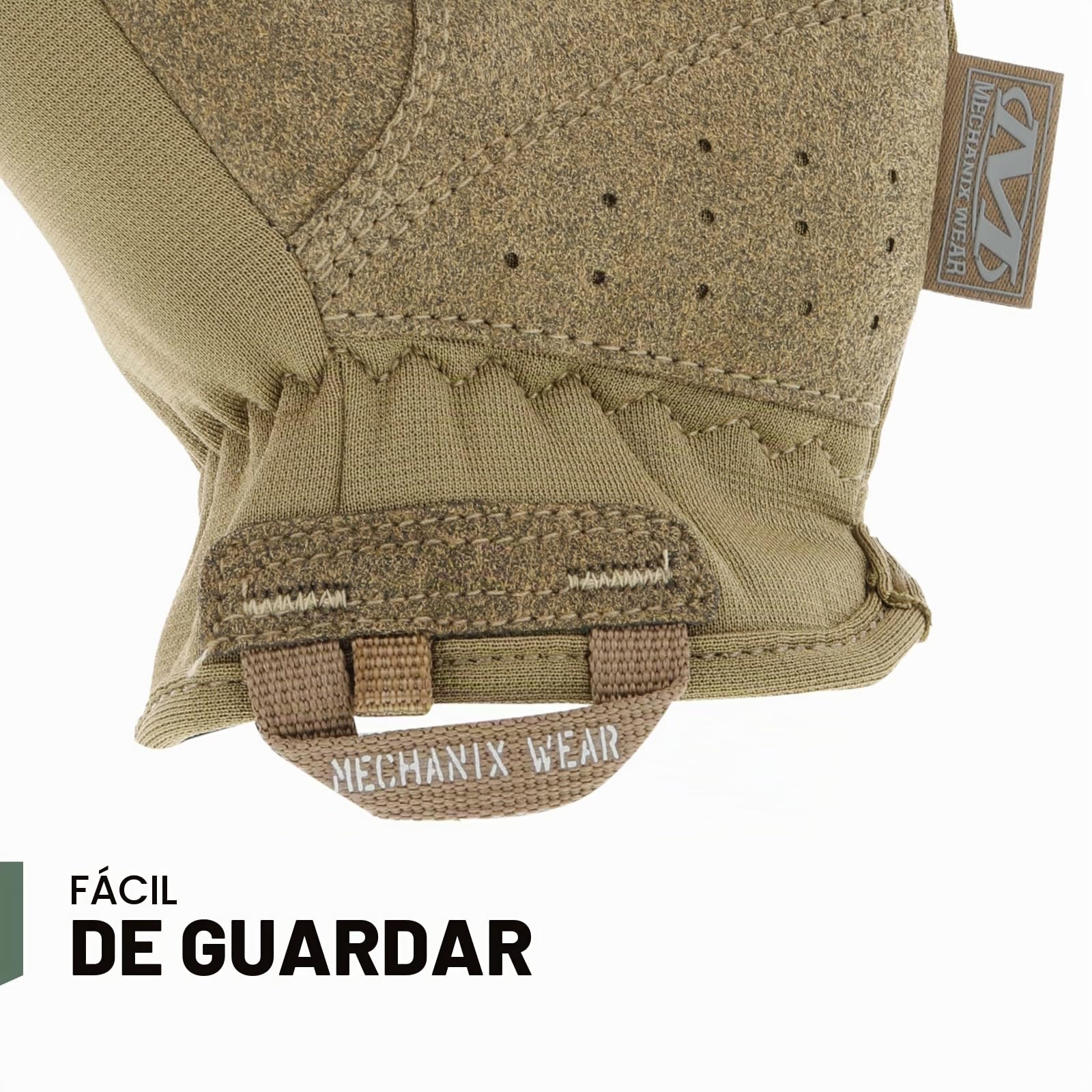 Mechanix Wear - FastFit Coyote Touch Screen Guantes (Small, Marrón)