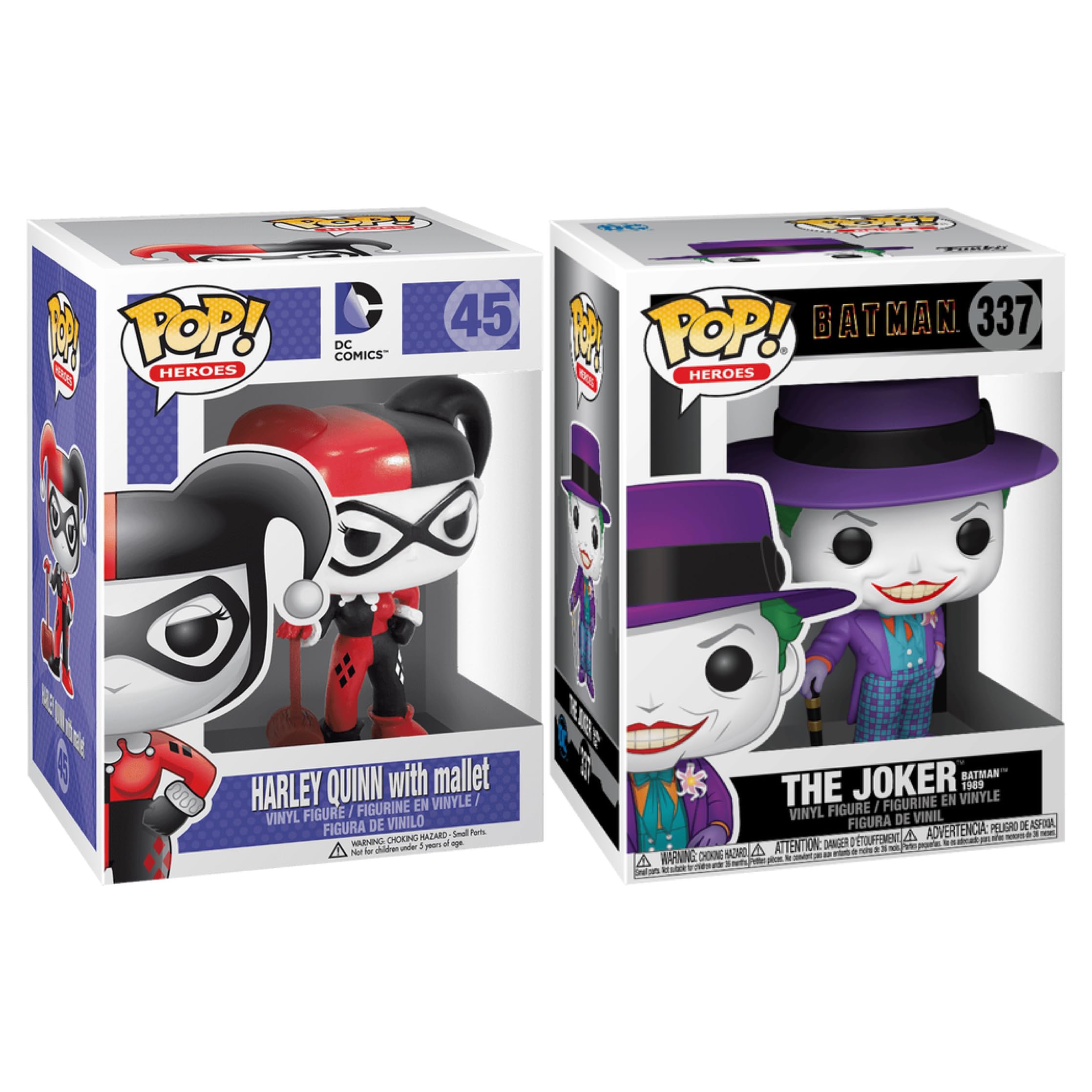 バットマン　ジョーカー　ハーレークイーン　ファンコ　POP FUNKO Amazon.com: Funko Pop! Batman DC Heroes 2-Pack – Harley