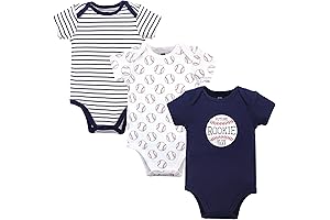 Hudson Baby Cotton Bodysuits: The Perfect Baseball-Themed Outfit for Your Newborn Boy