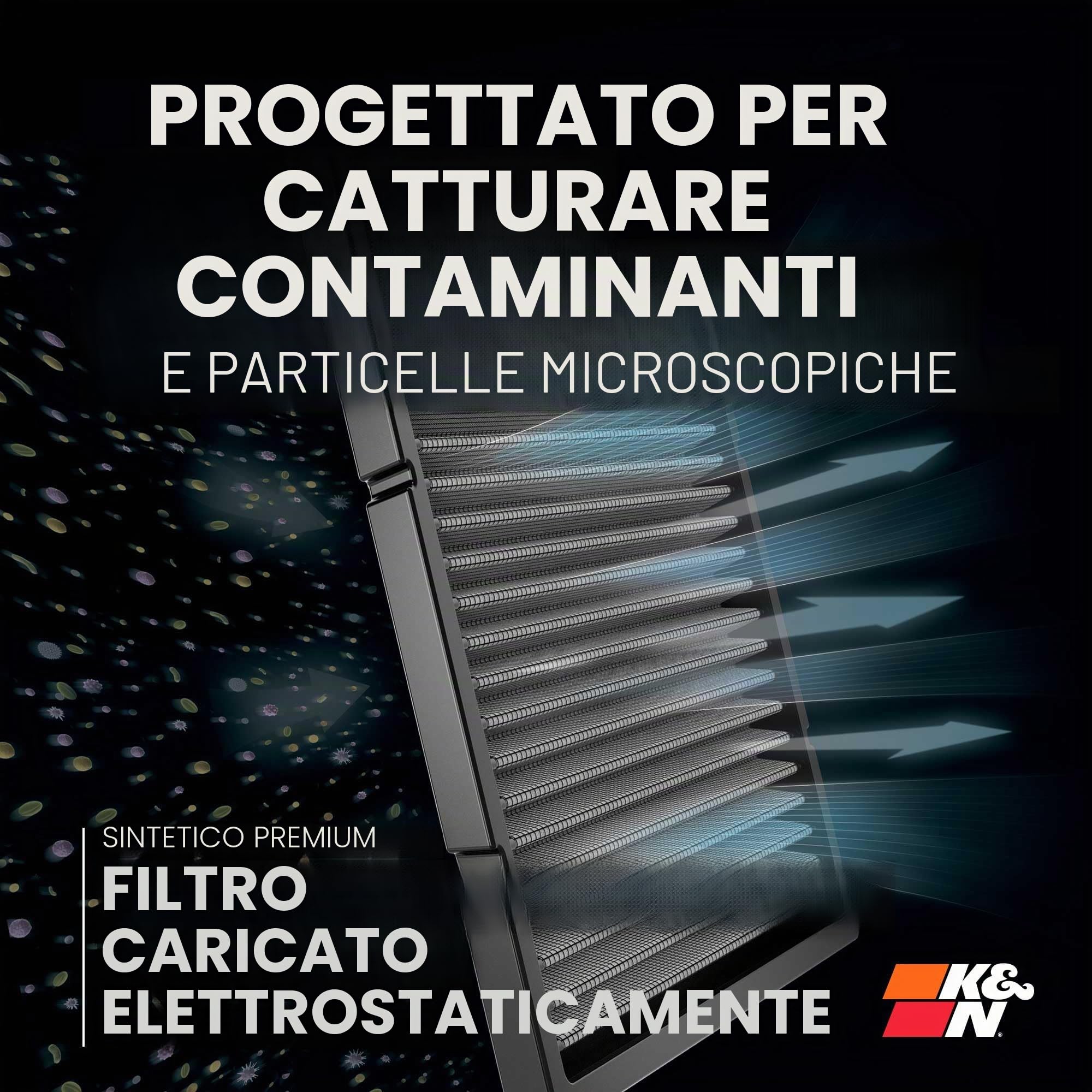 K&N Filtro Abitacolo compatibile con Subaru BRZ & Toyota GT86 2012- (VF1013)