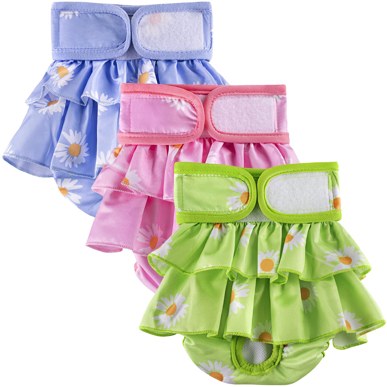 3 Piezas Pañales para Perros Reutilizables, Pañales para Perros Macho, Pañales para Perros Hembra Incontinencia, Talla XL Pantalones de Perro, Pañales para Perros Machos, Hembras