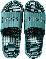 Vista 16 de Zapatos relajantes para masaje de pies, cómodas pantuflas de masaje, pantuflas antideslizantes de fondo grueso, verde, 44-45, masajeador de pies