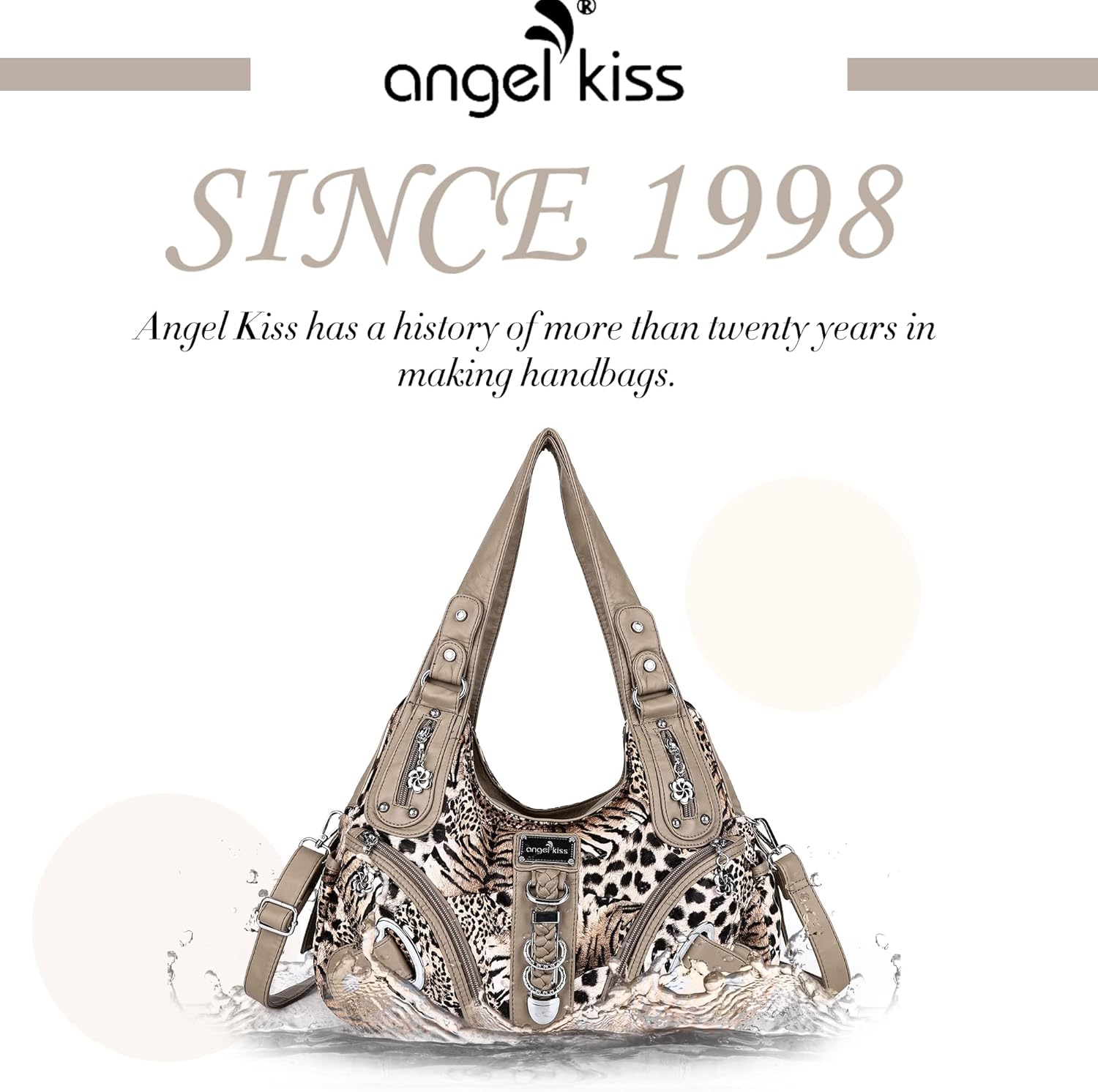 Angelkiss Hobo Purses and handbags for Women Satchel Handbag Women Purses Large Daily Shoulder Bags | Purses, handbags, Handbag, Women Purses, Large, Daily - Image 2