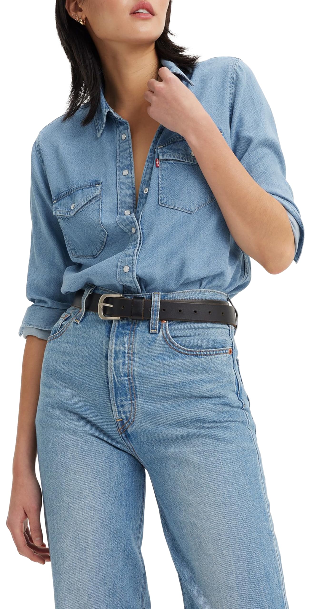 Levi's Ribcage Straight Ankle Jeans Femme