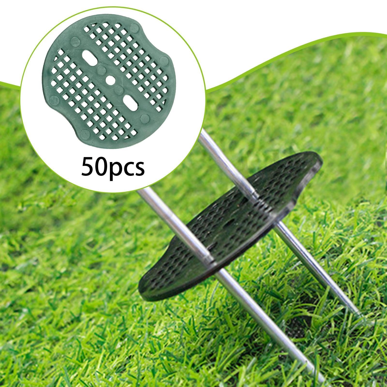 Picchetti da Giardino a Forma di U, robusti e Resistenti, graffette per Paesaggio Ideali per Fissare Tessuto barriera per Erbacce, teloni, Tende, Prato e Cortile, Disponibili in Varie Misure.
