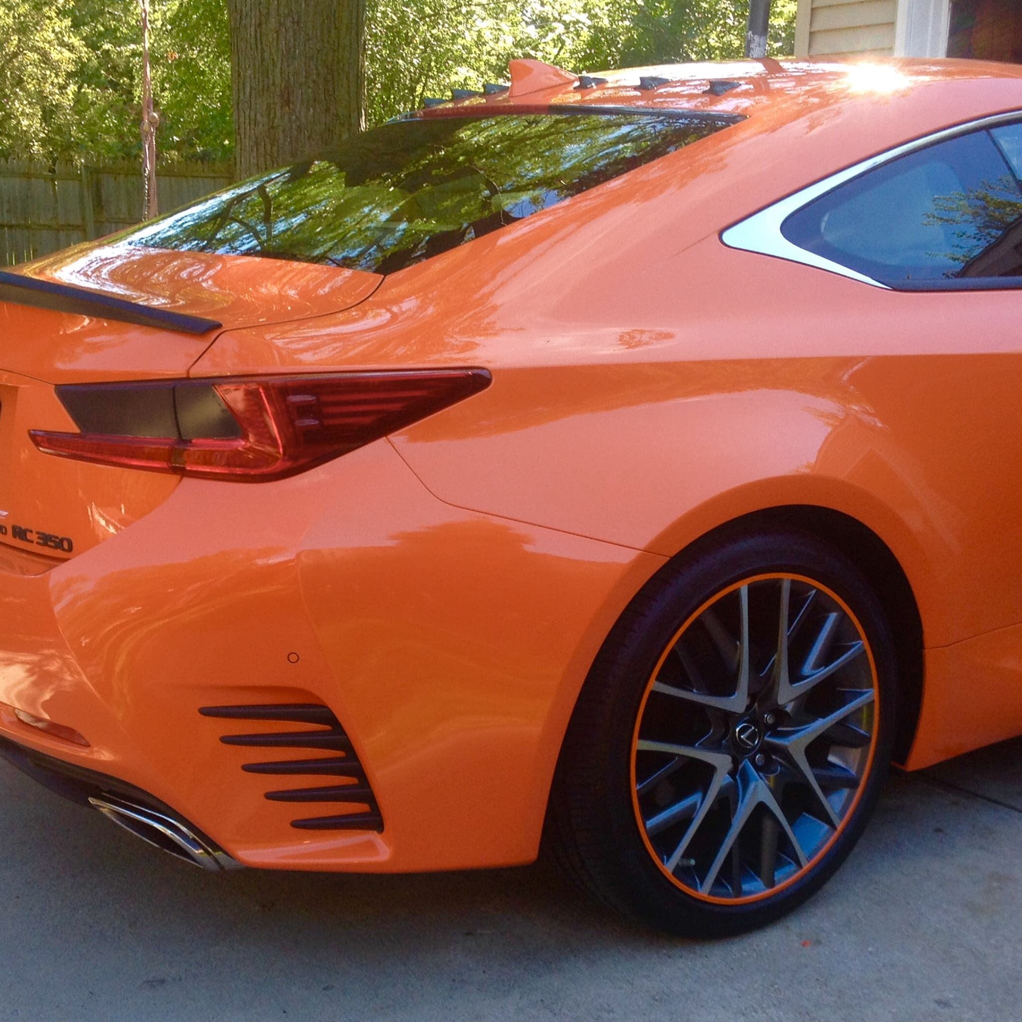Rimblades FELGENSCHUTZ & STYLING orange Ausführung 2016 Alu Felgen Schutzring Felgenringe Felgenstyling 13 bis 24 Zoll Rim Protector Guard Ringz Felgenrandaufkleber Felgenhornschutz Farbe ORANGE