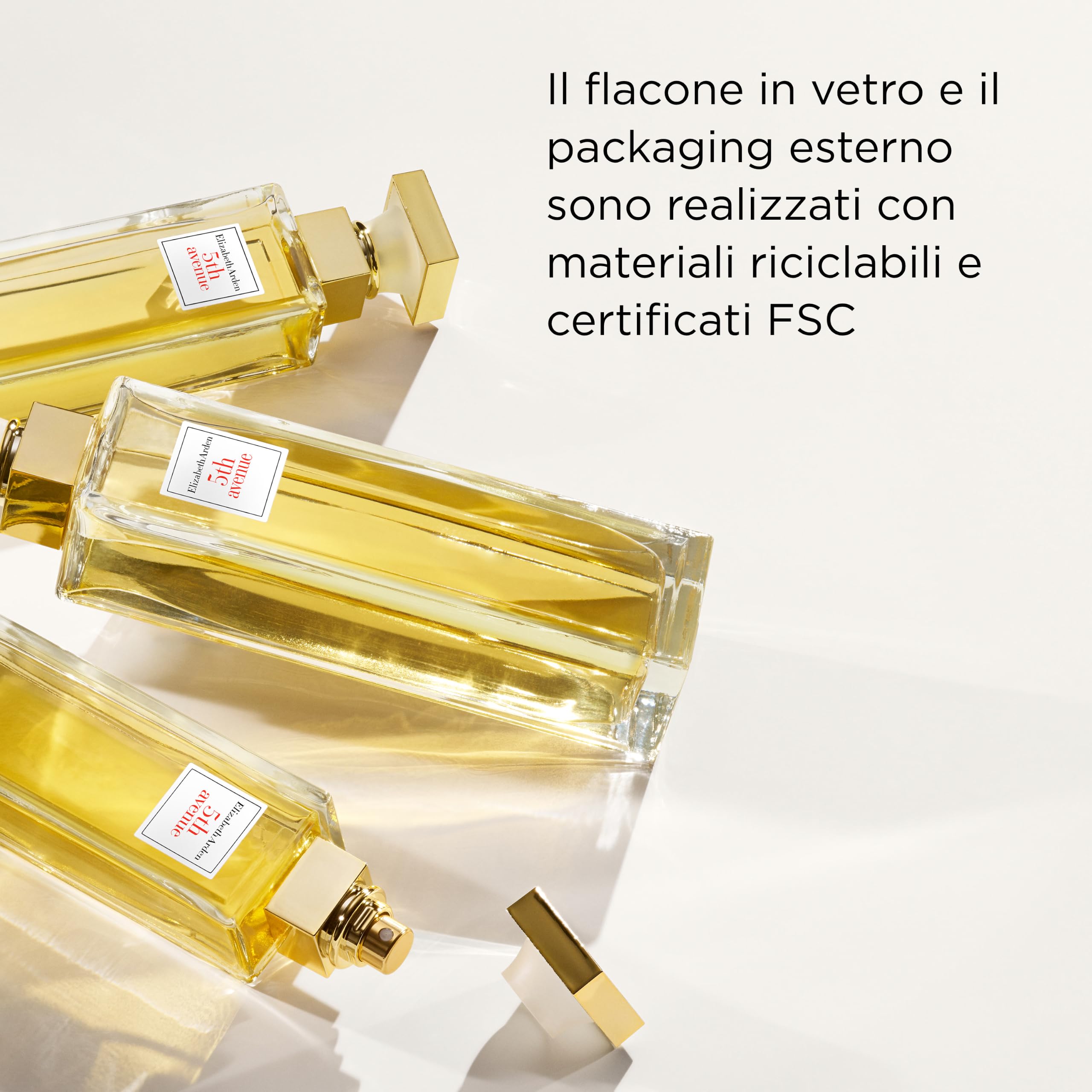 Elizabeth Arden - 5th Avenue, Eau de Parfum Spray, Profumo Femminile, Raffinato ed elegante, con Magnolia Rosa, Viola ed Ambra, Note Floreali, Profumo per Donna