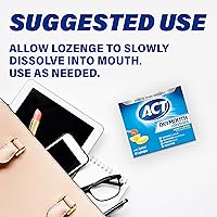 Vista 6 de ACT Pastillas de boca seca con xilitol, miel y limón sin azúcar, 18