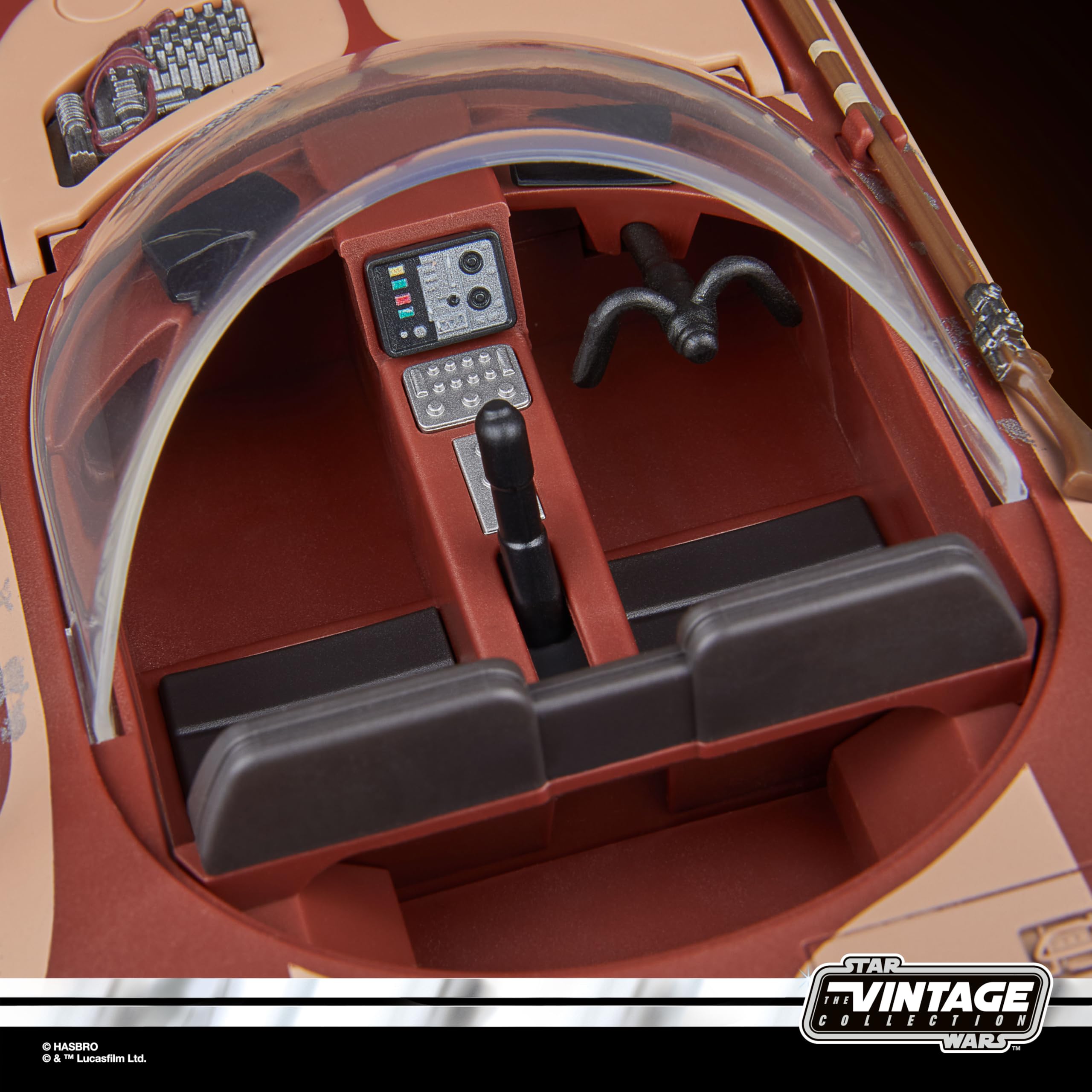 Hasbro Star Wars Śmigacz Lądowy i Luke Skywalker z Serii Star Wars The Vintage Collection, 9,5-Centymetrowa Figurka i Model Pojazdu z Filmu Gwiezdne Wojny: Nowa Nadzieja