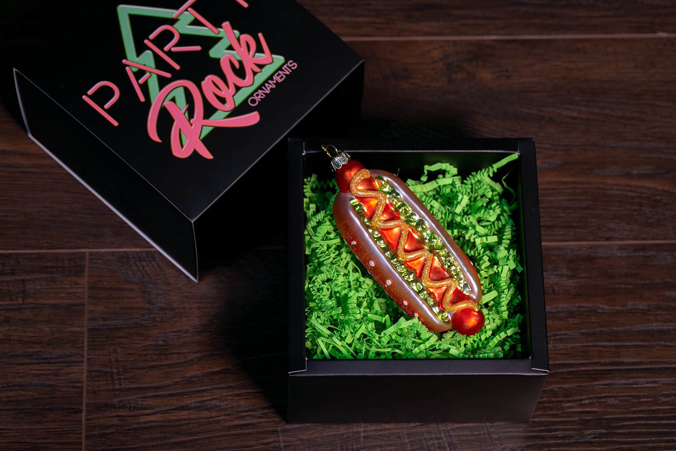 Amazon.co.jp: パーティーロック - ホットドッグオーナメント - フード