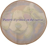 Vista 7 de Beyond Your Thoughts BZ747 - Juego de ganchos de pestillo de Navidad, lindo patrón de funda de almohada de Papá Noel, estampado de ganchillo