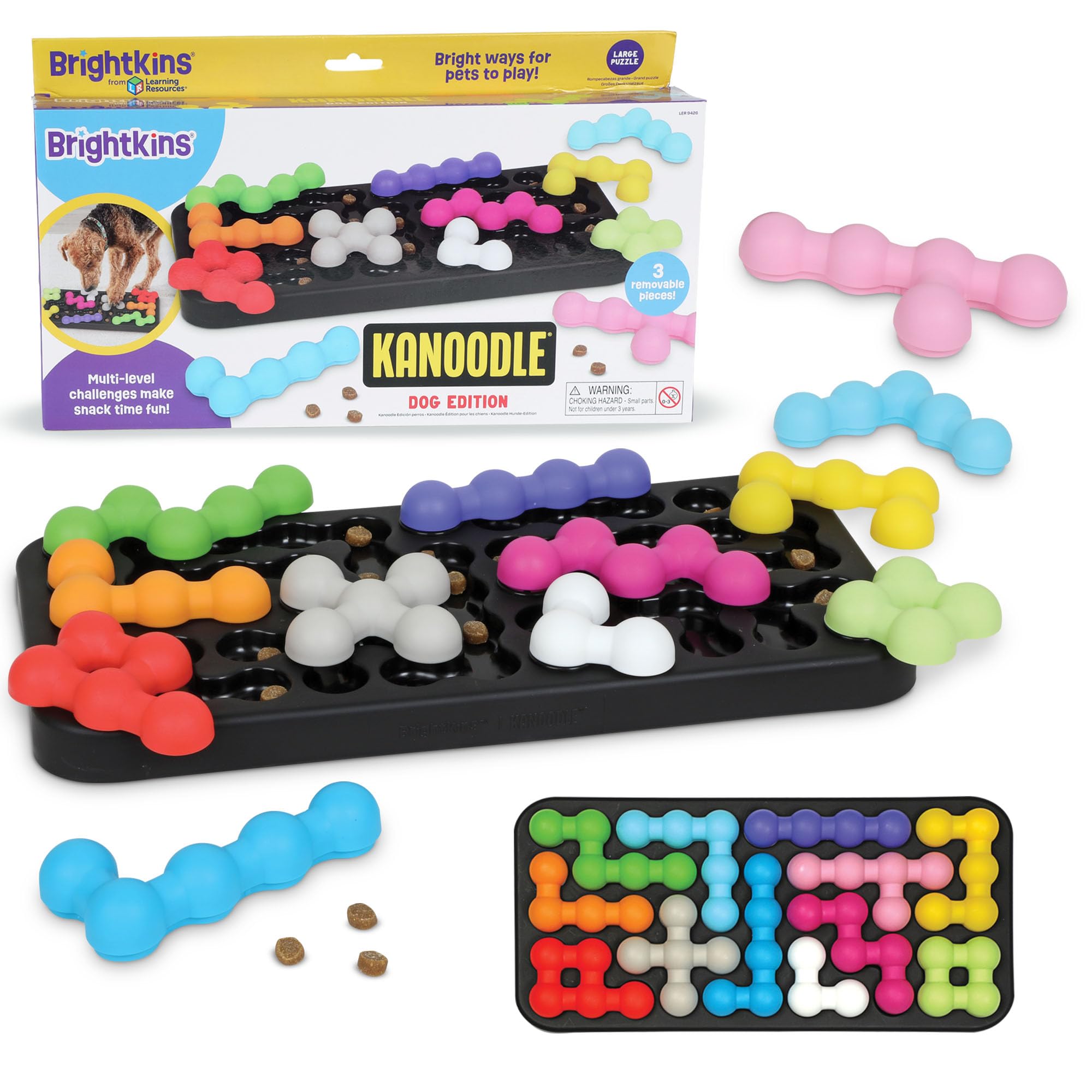 Amazon.com: Brightkins Kanoodle Dog Edition Large - Puzzle Toys