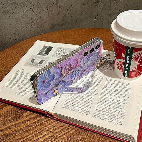 Miniatura 9 de Funda protectora para Motorola Moto G Stylus 5G (no 4G) 2022 de 6.8 pulgadas con correa para la muñeca con purpurina IMD lindo diseño de dibujos