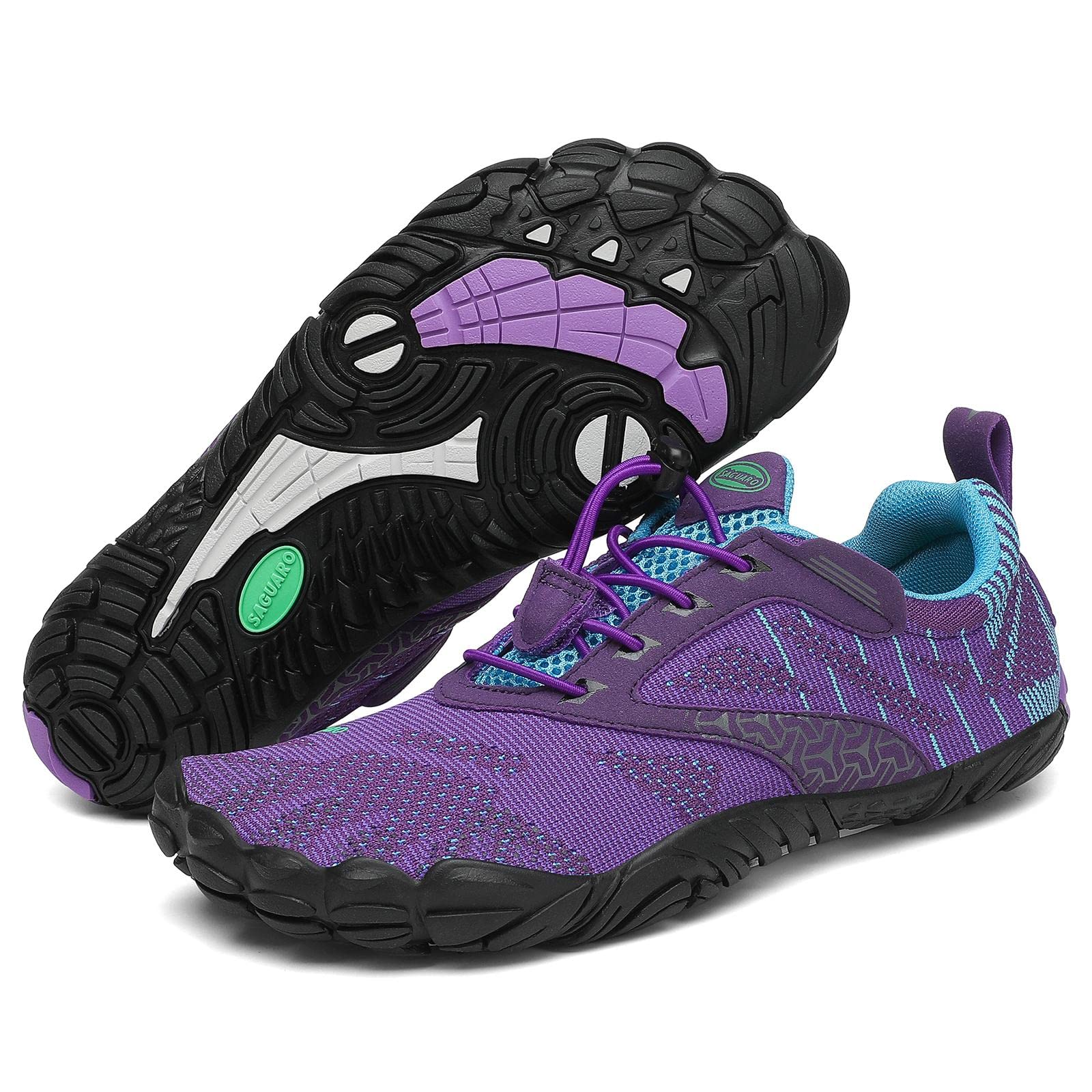 SAGUARO Barefoot Zapatillas de Trail Hombre Escarpines Mujer Zapatos de Agua Minimalistas Zapatillas de Deporte