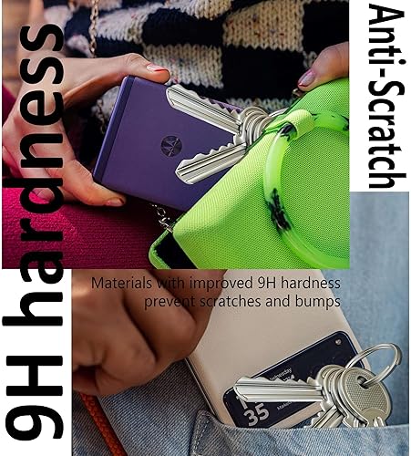 Miniatura 2 de WILLONE Protector de pantalla solo para Motorola Razr (2023) modelo 2023 (2 protectores de pantalla interiores de TPU y 2 protectores de lente de