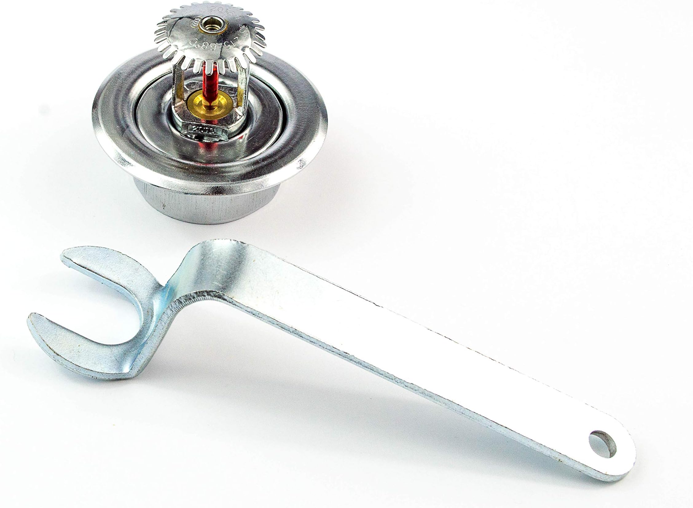 Metalware Solutions Fire Sprinkler Head Wrench Spanner for 1/2" Recessed/Concealed Sprinkler Head Steel