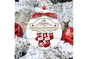 Personalized Christmas Ornament - A Keepsake for a Cherished Holiday Moment